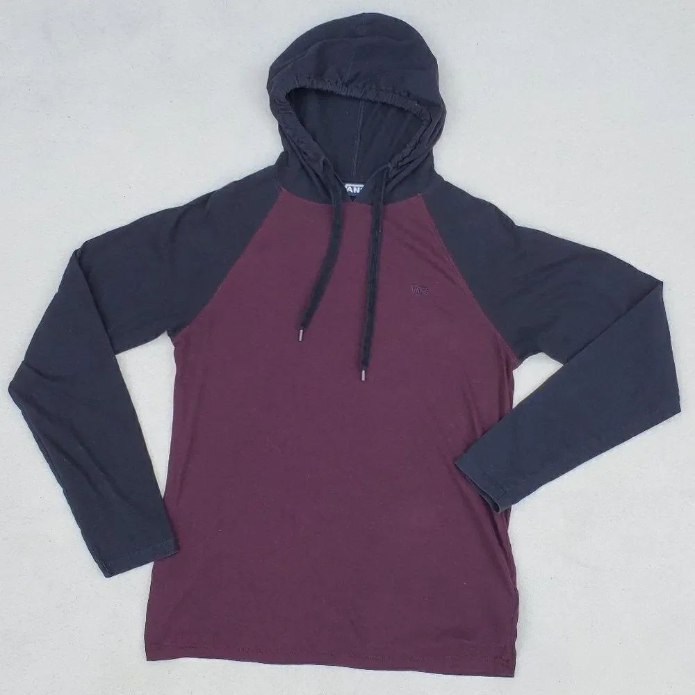 Vans long sleeve shirt with hood
